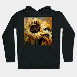 Fall Autumn Sunflower Yellow Hoodie